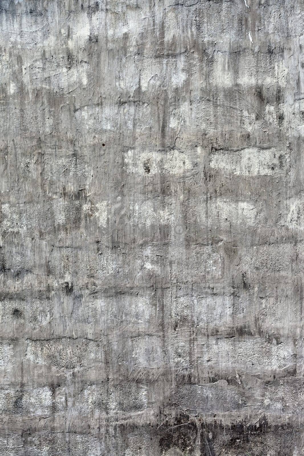 The high detailed rough white brick wall