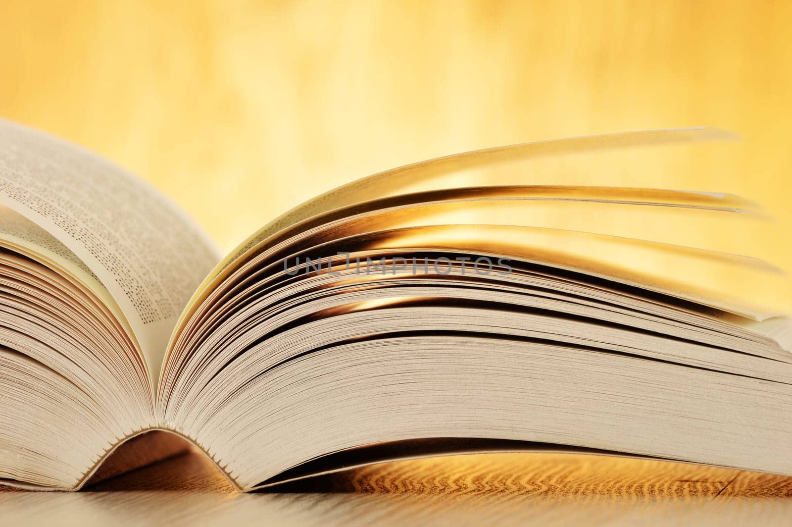 Composition with book on the table