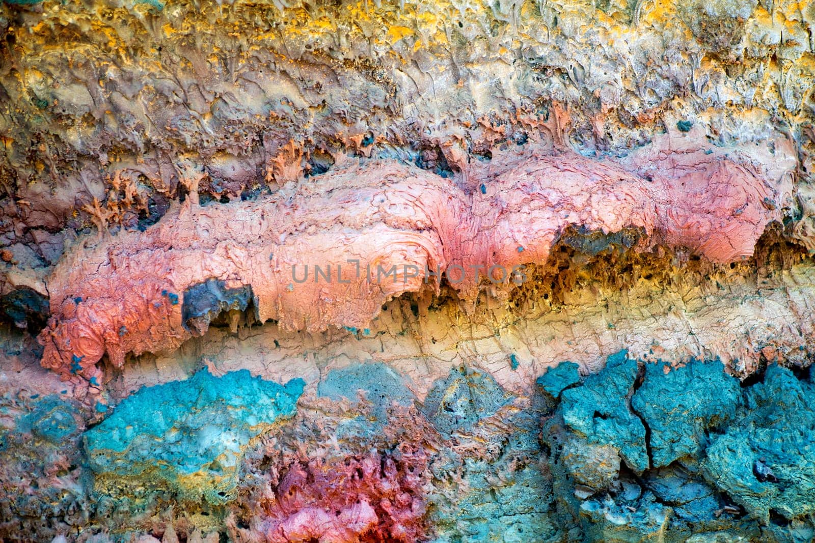 Lanzarote Timanfaya colorful lava stone texture  canary Islands
