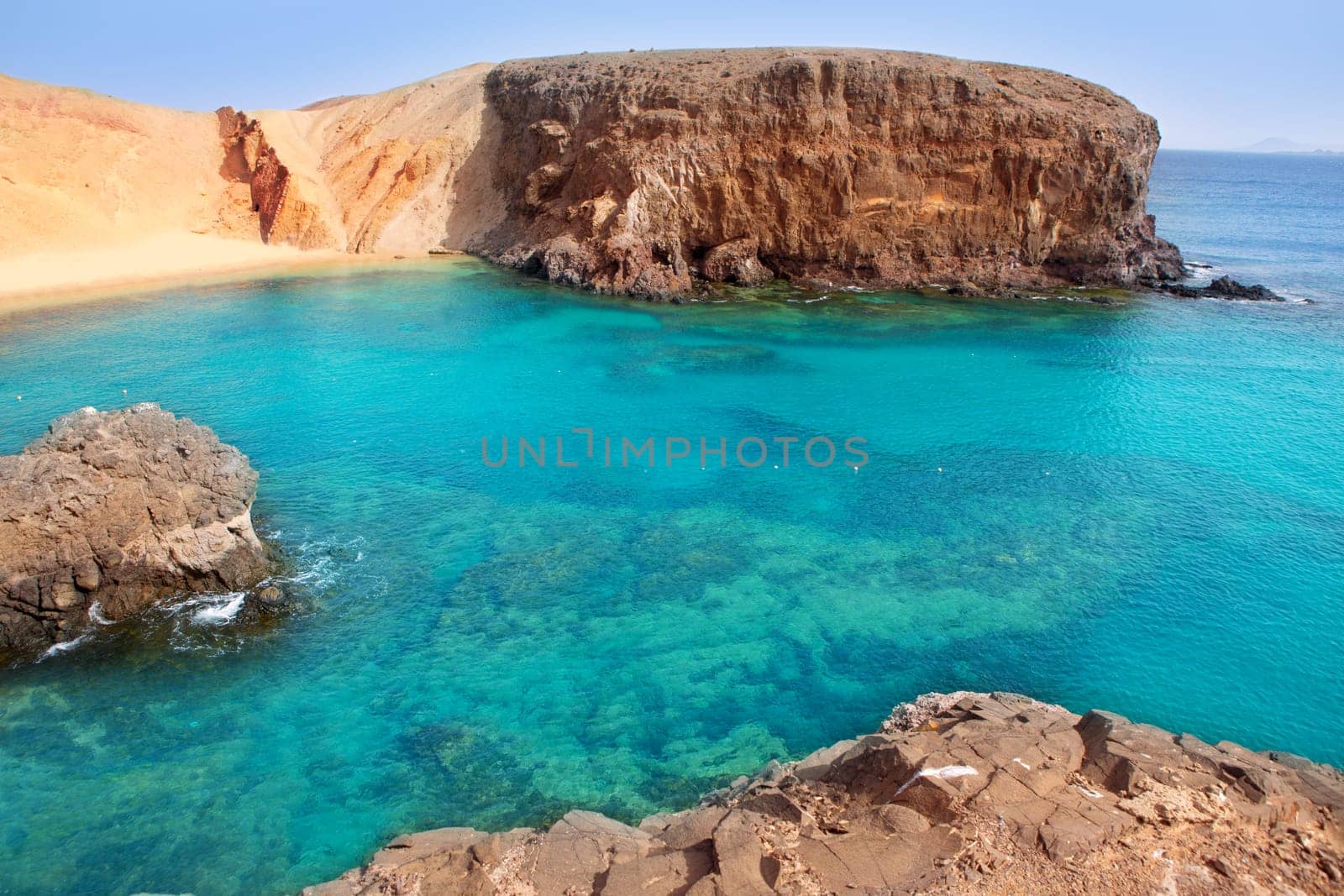 Lanzarote El Papagayo Playa Beach in Canary Islands