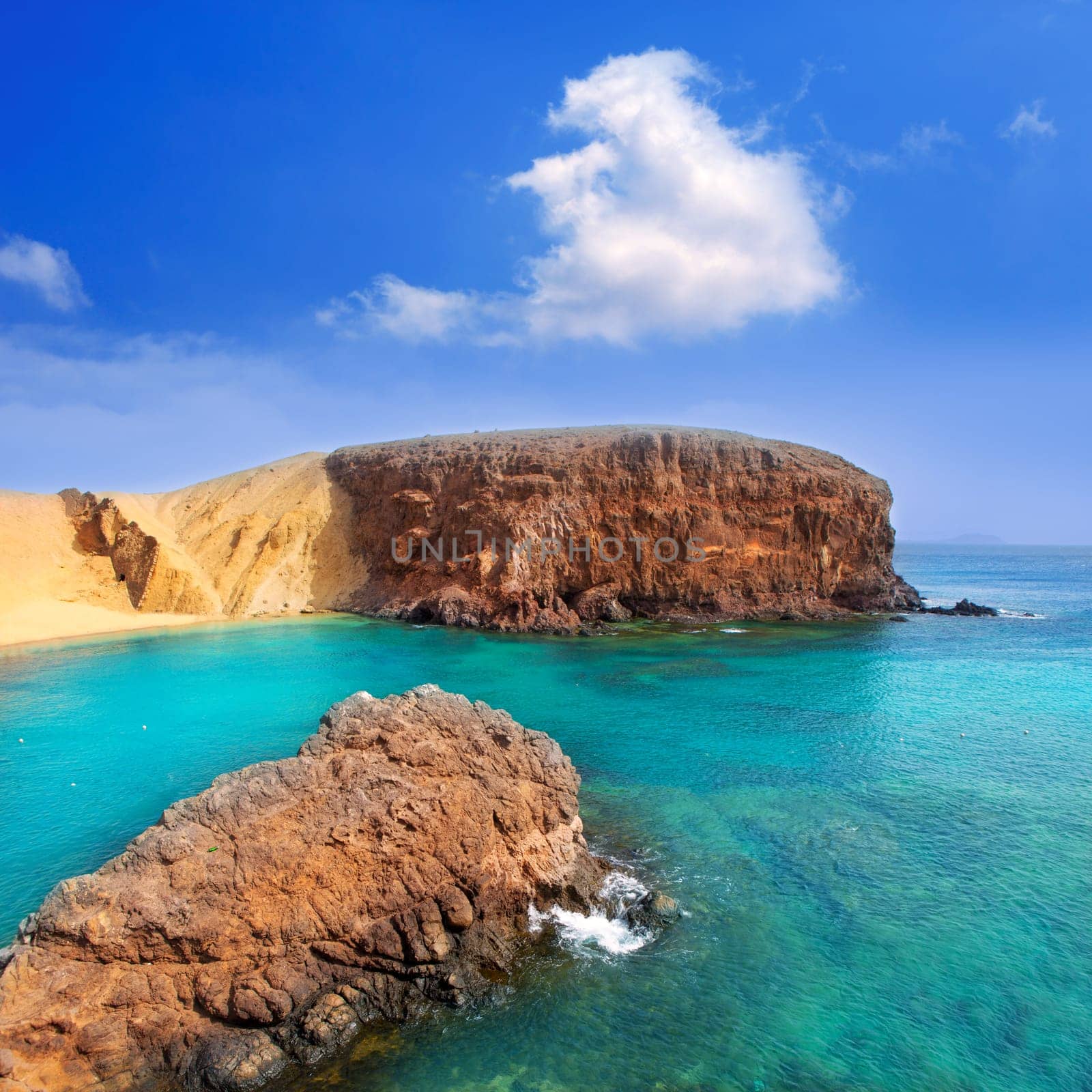 Lanzarote El Papagayo Playa Beach in Canary Islands