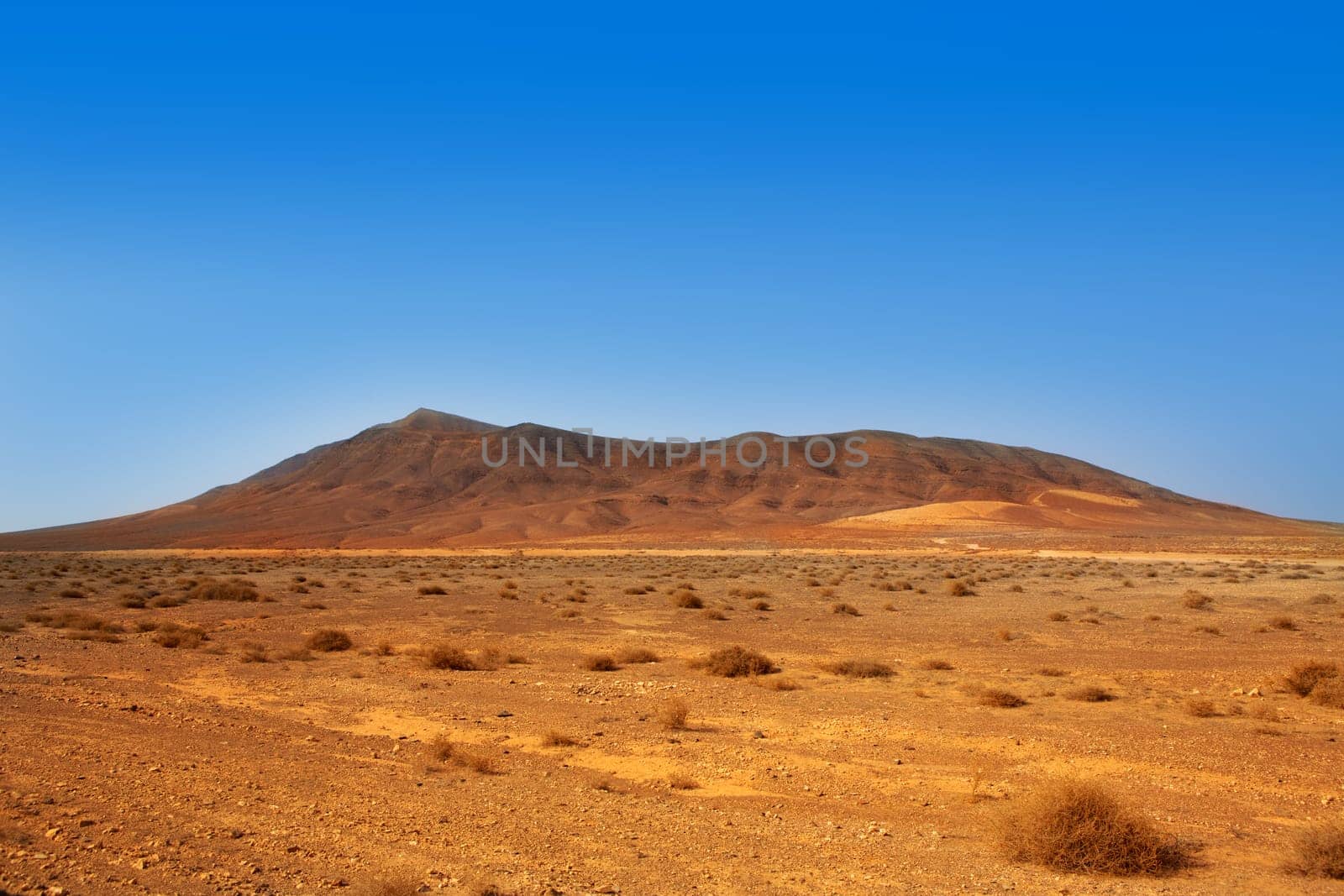 Ajaches mountain in Lanzarote Punta Papagayo at Canary Islands