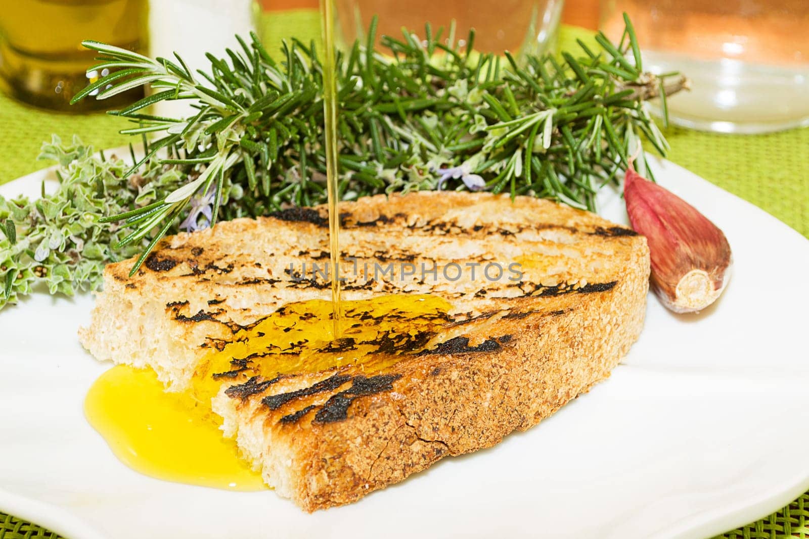bruschetta, bread