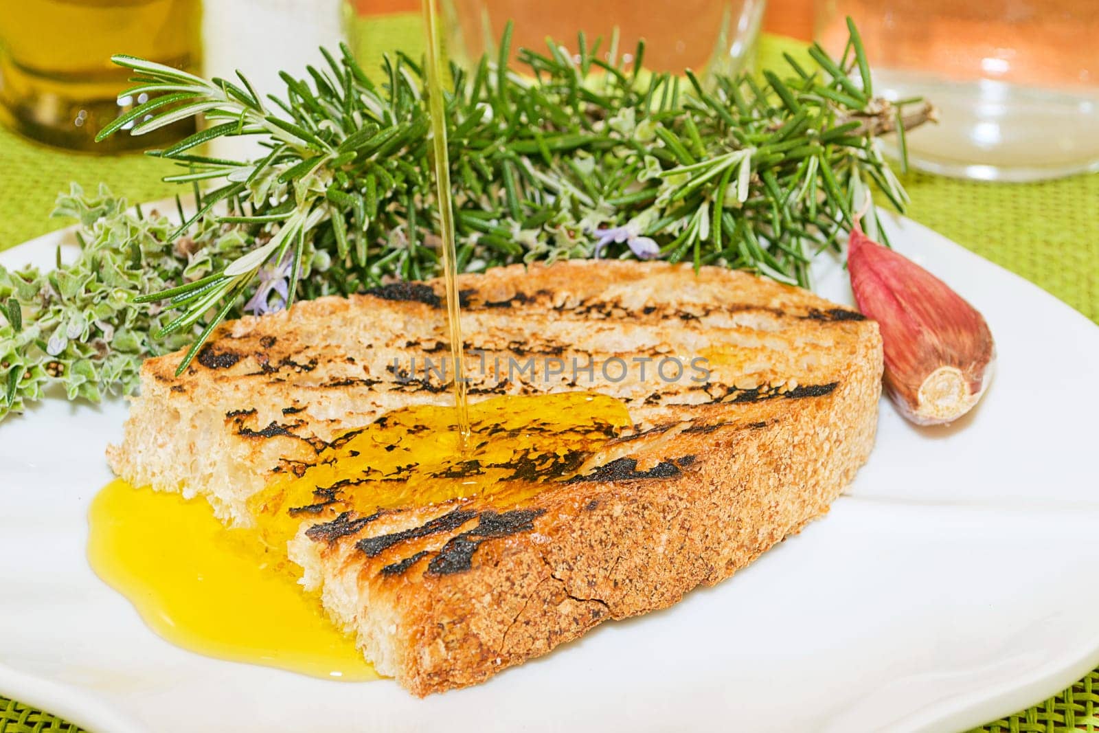 bruschetta, bread