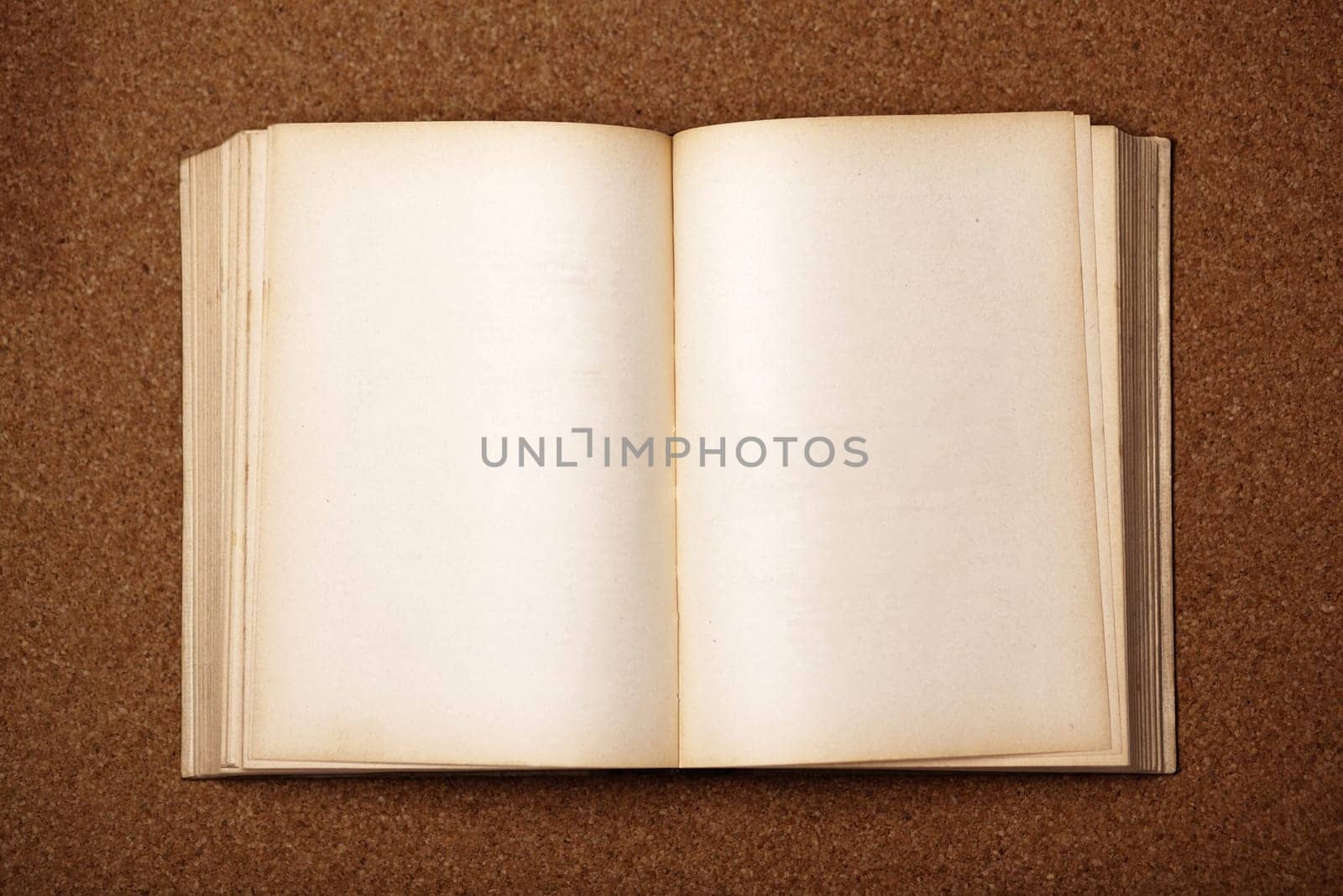 Old Antique Book on wooden table