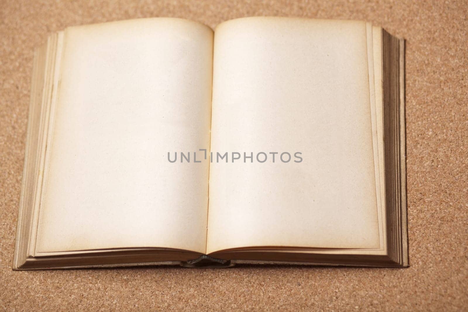 Old Antique Book on wooden table