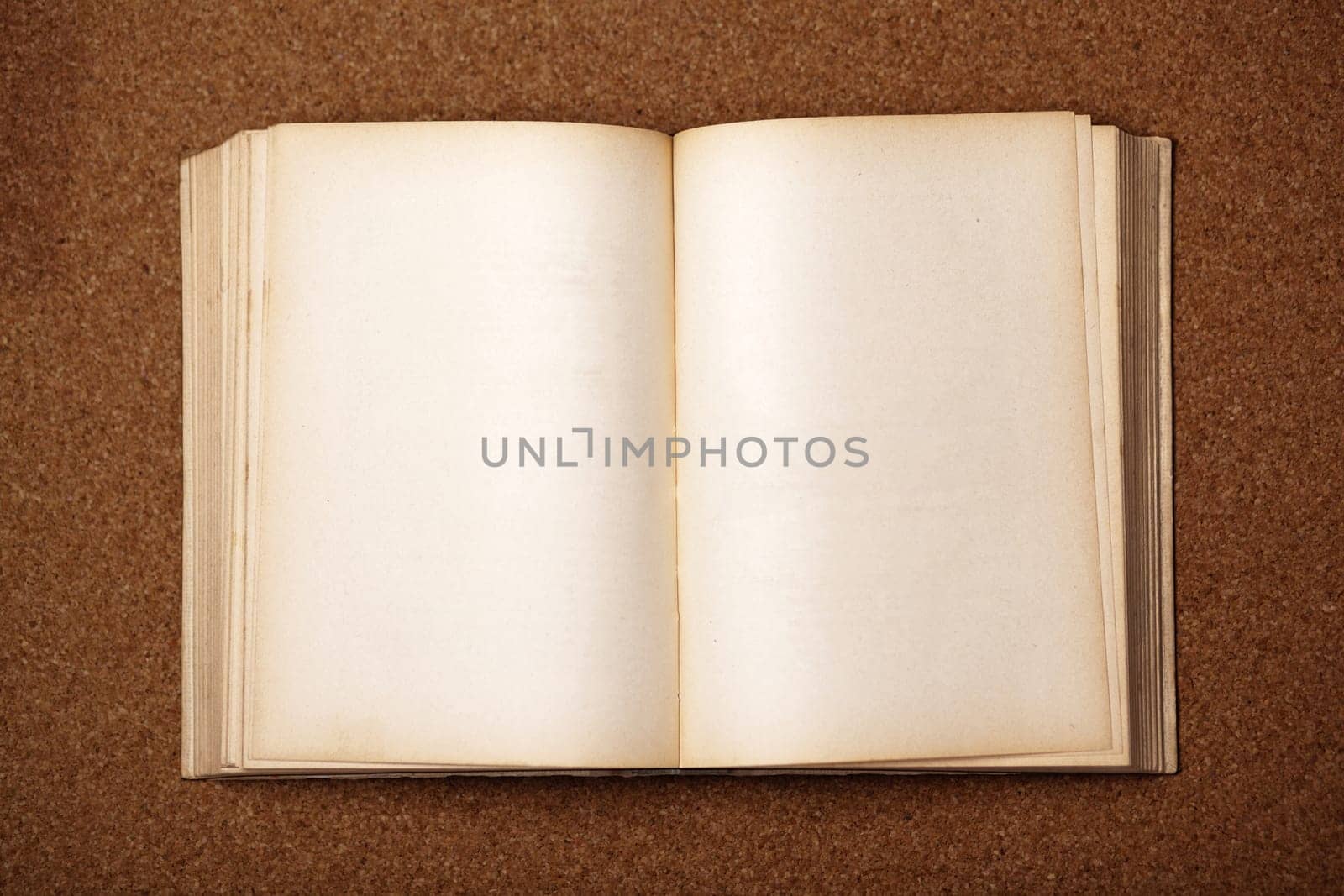 Old Antique Book on wooden table