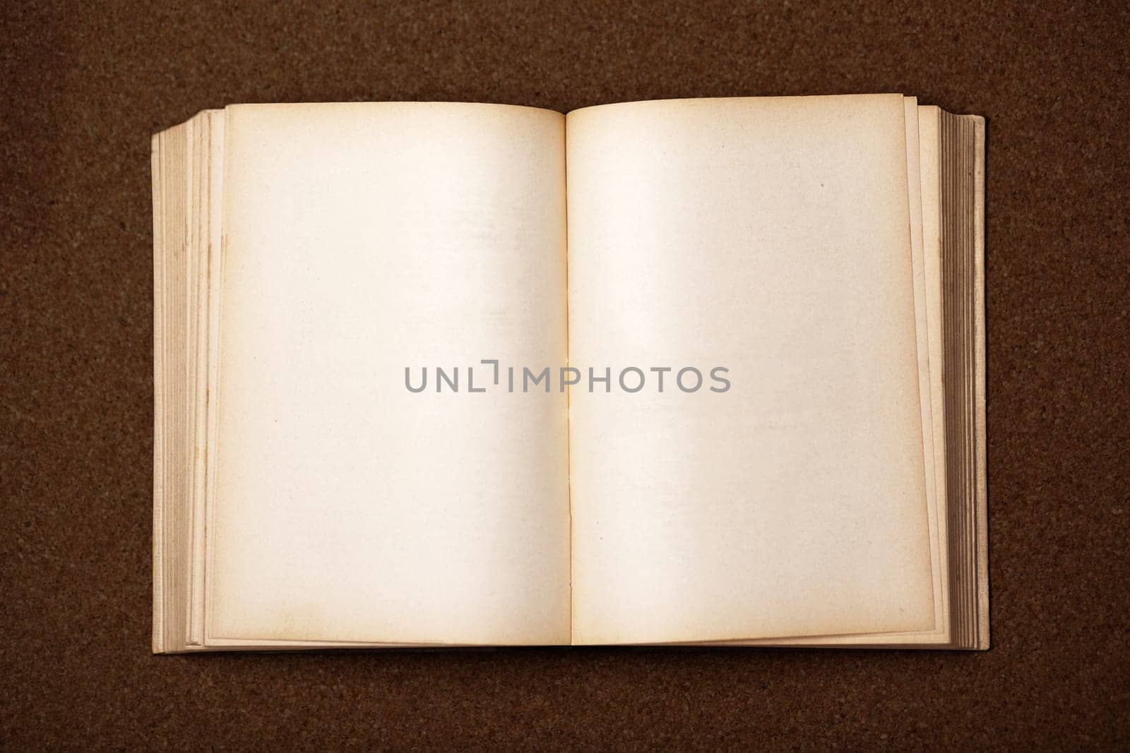 Old Antique Book on wooden table