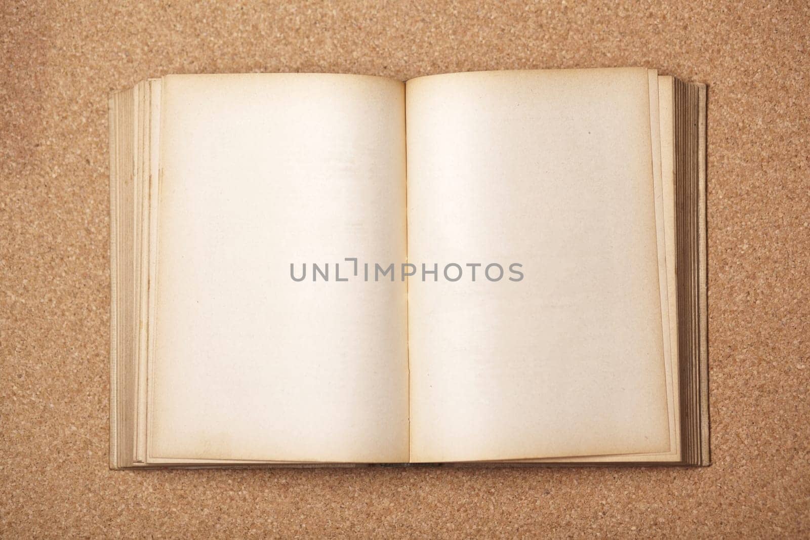 Old Antique Book on wooden table
