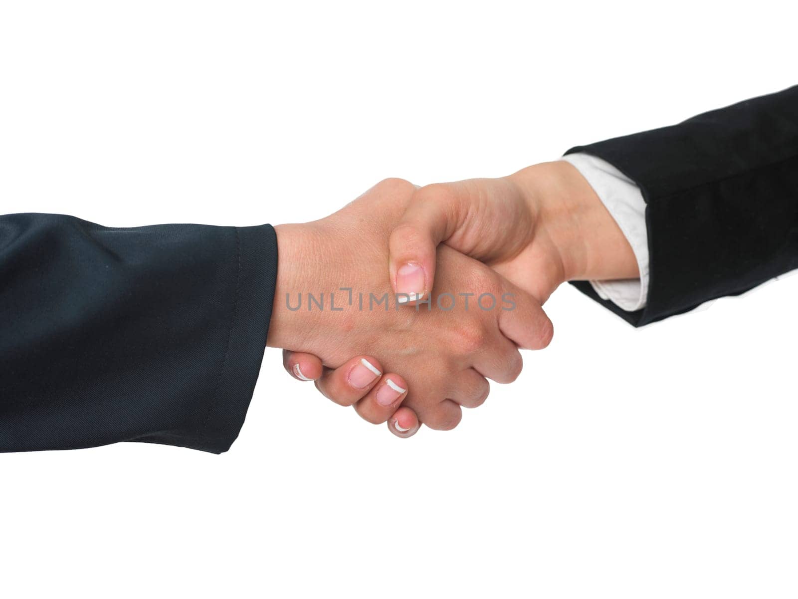 Handshake Handshaking isolate on white