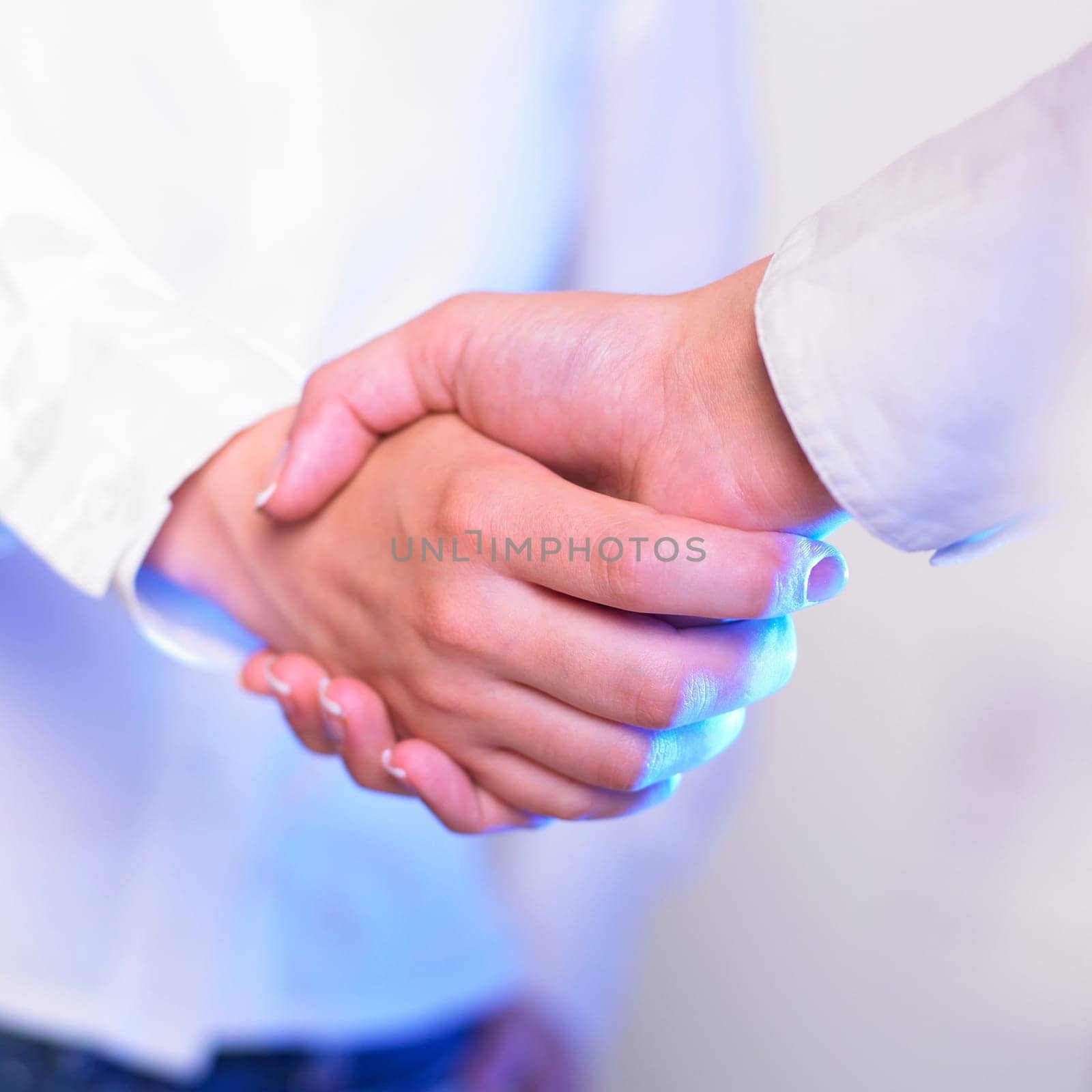 Handshake Handshaking isolate on white