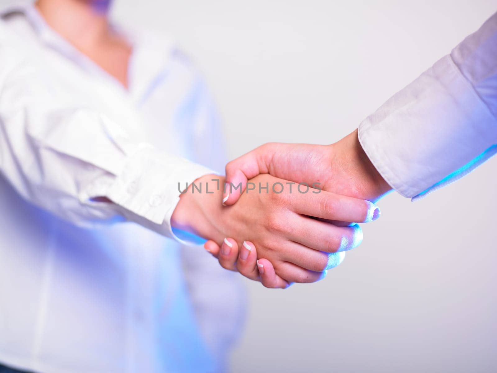 Handshake Handshaking isolate on white
