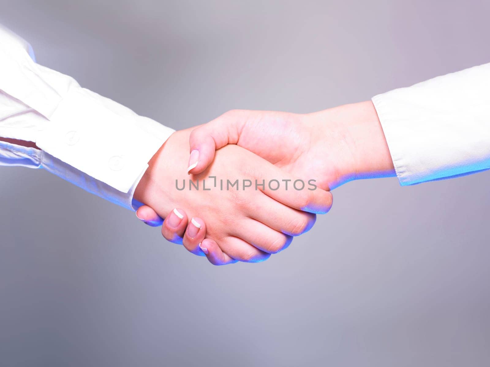 Handshake Handshaking isolate on white