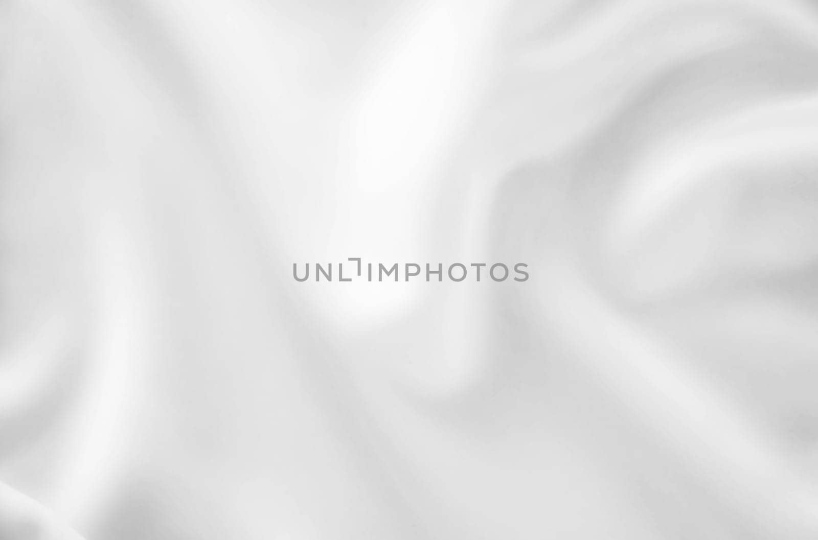 white silk waves textile detail