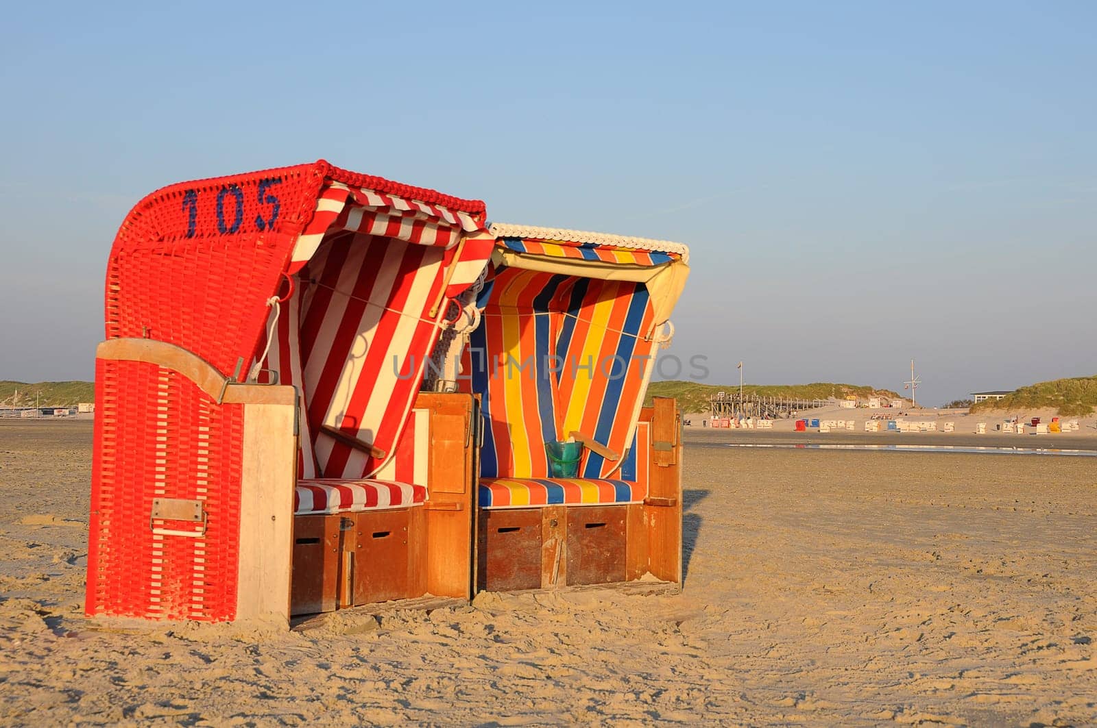 Beach chairs
