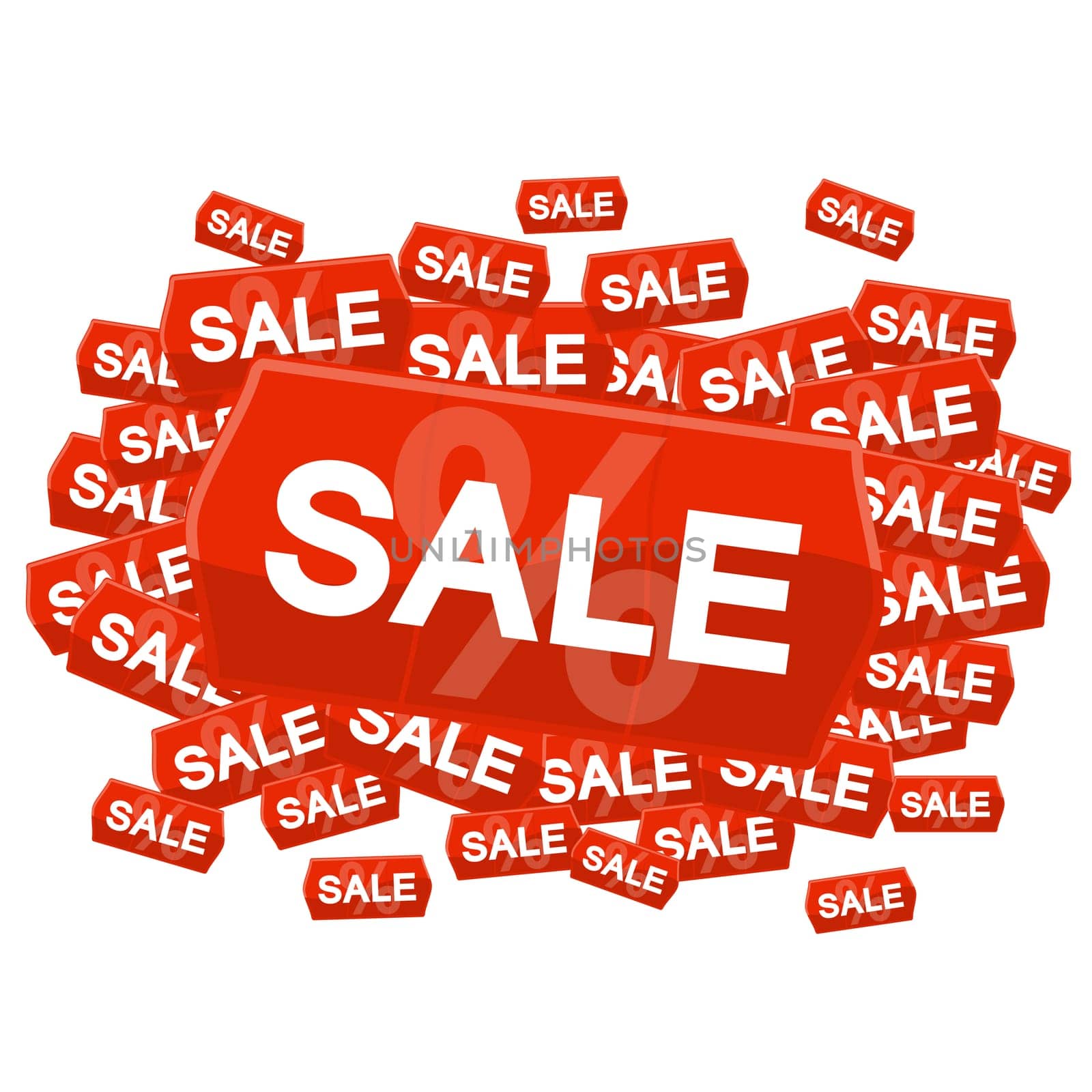 SALE on price tag