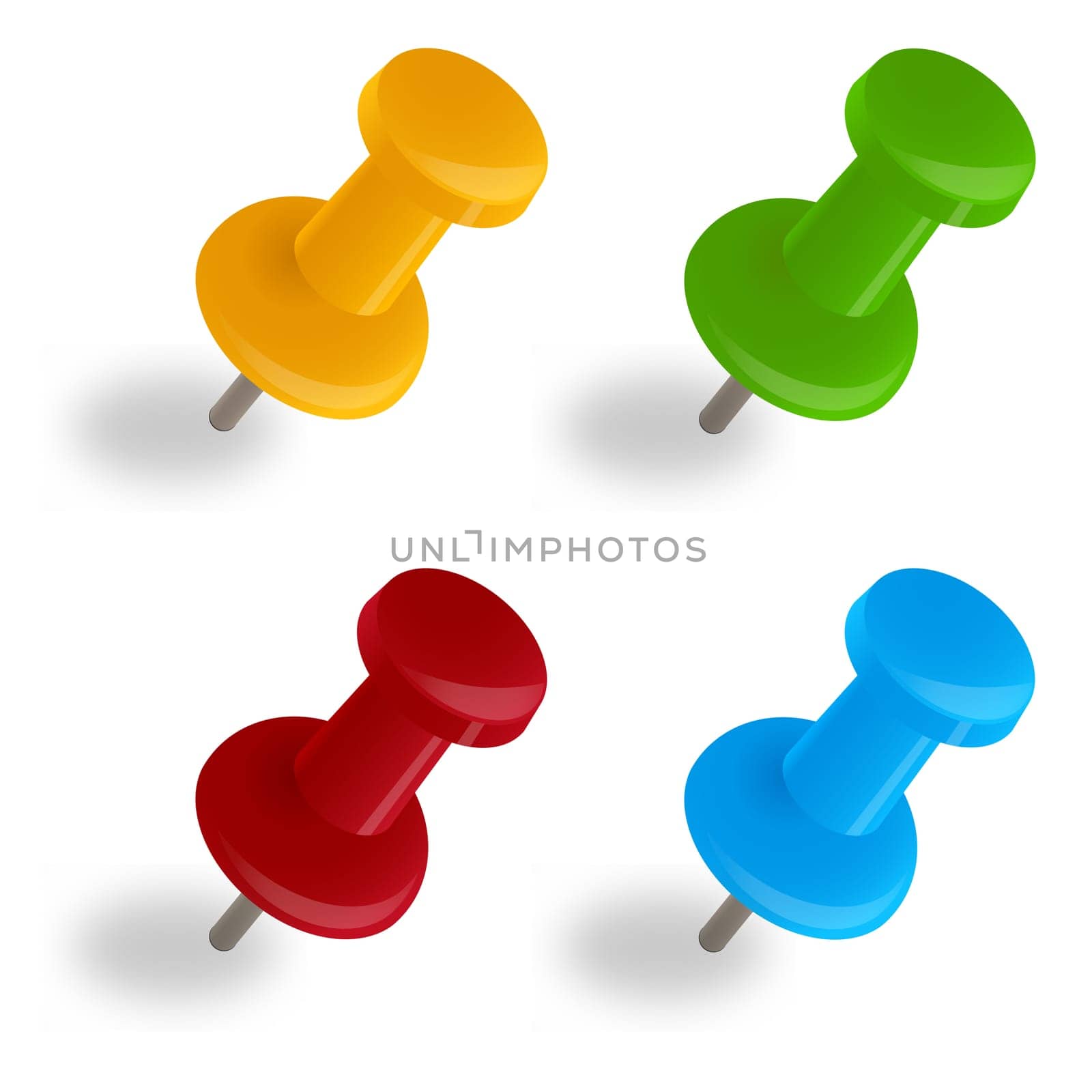 Collection PINs - 4 Colors