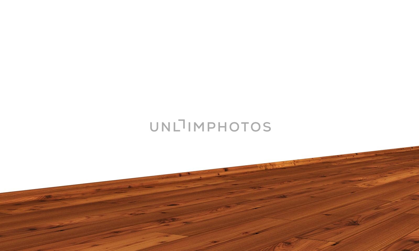 Wall with Wooden Floor Diagonal - Larch Antique