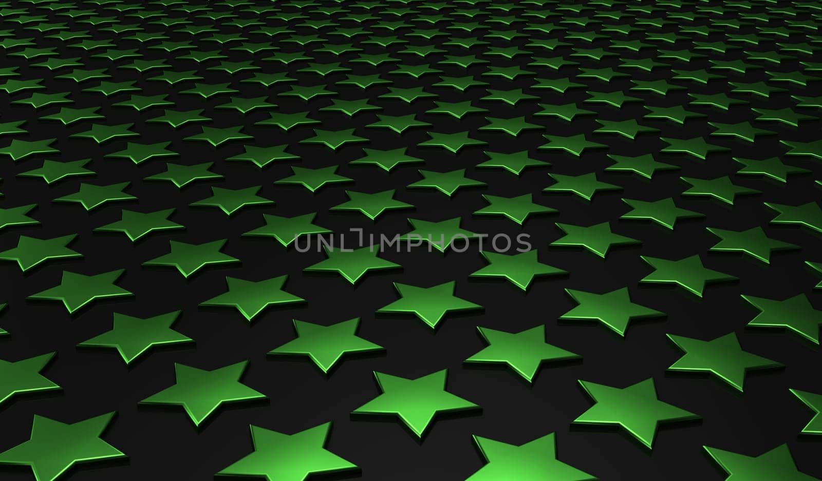Stars Matrix Background - Green Black 7
