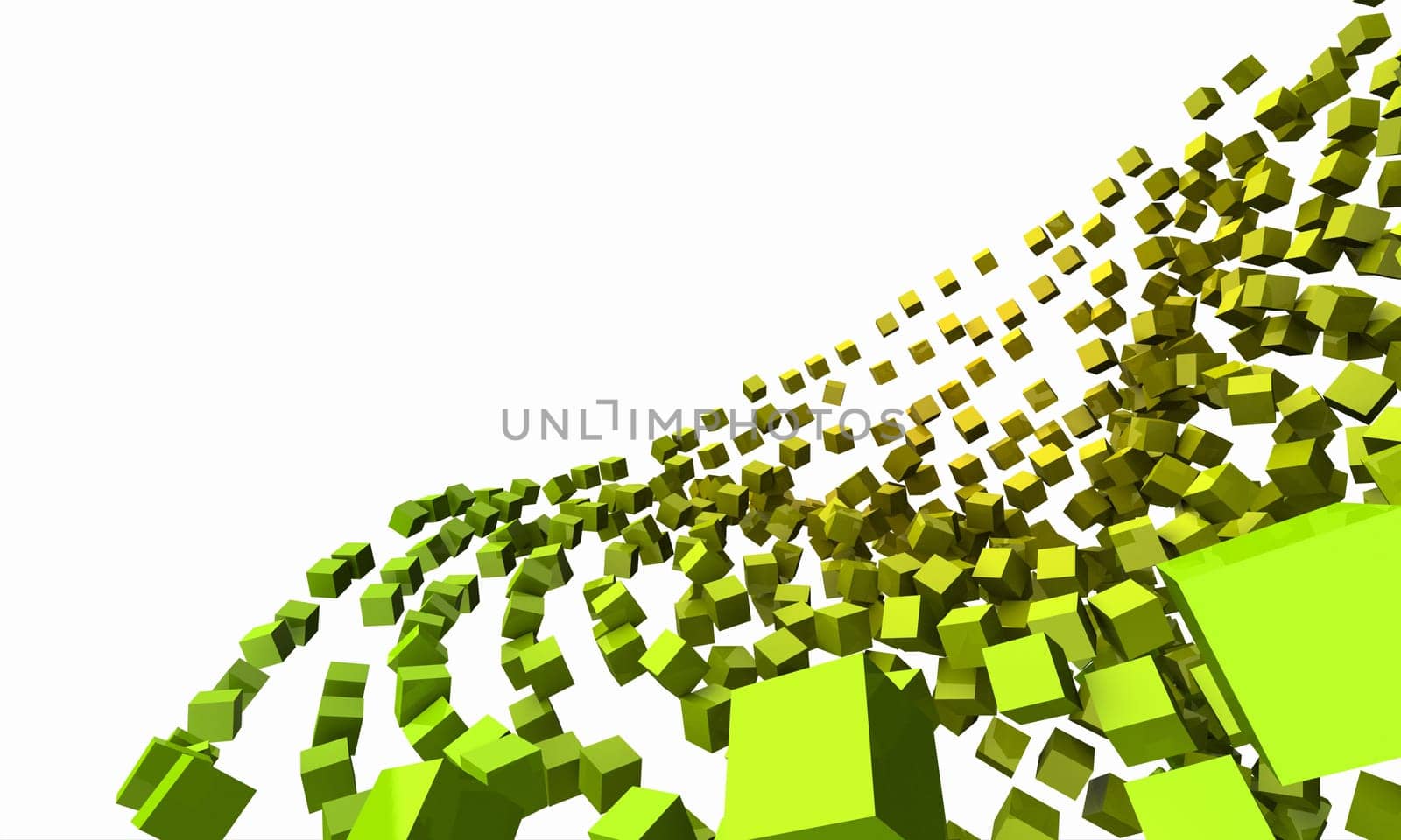 Green Flow cubes