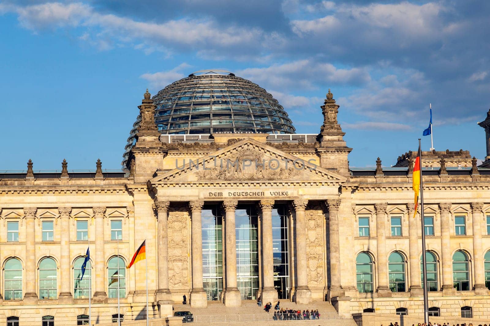 Reichstag in Berlin, the german parliament