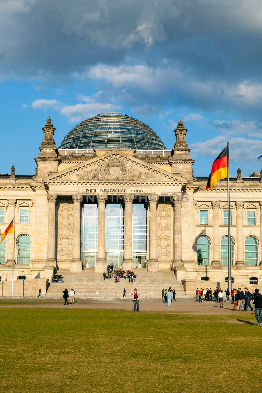 Reichstag in Berlin, the german parliament
