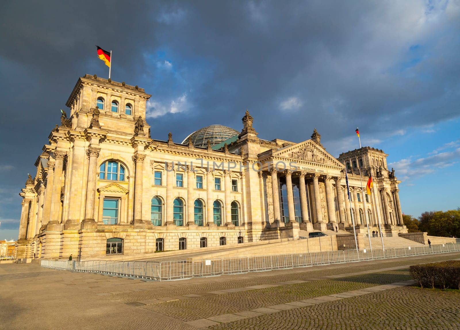 Reichstag in Berlin, the german parliament