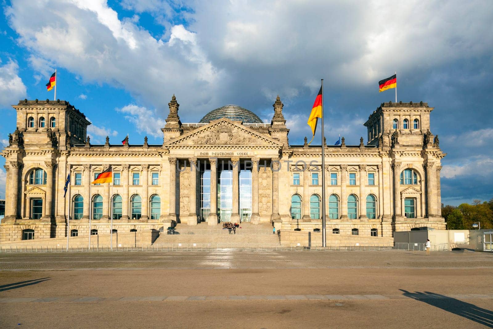 Reichstag in Berlin, the german parliament