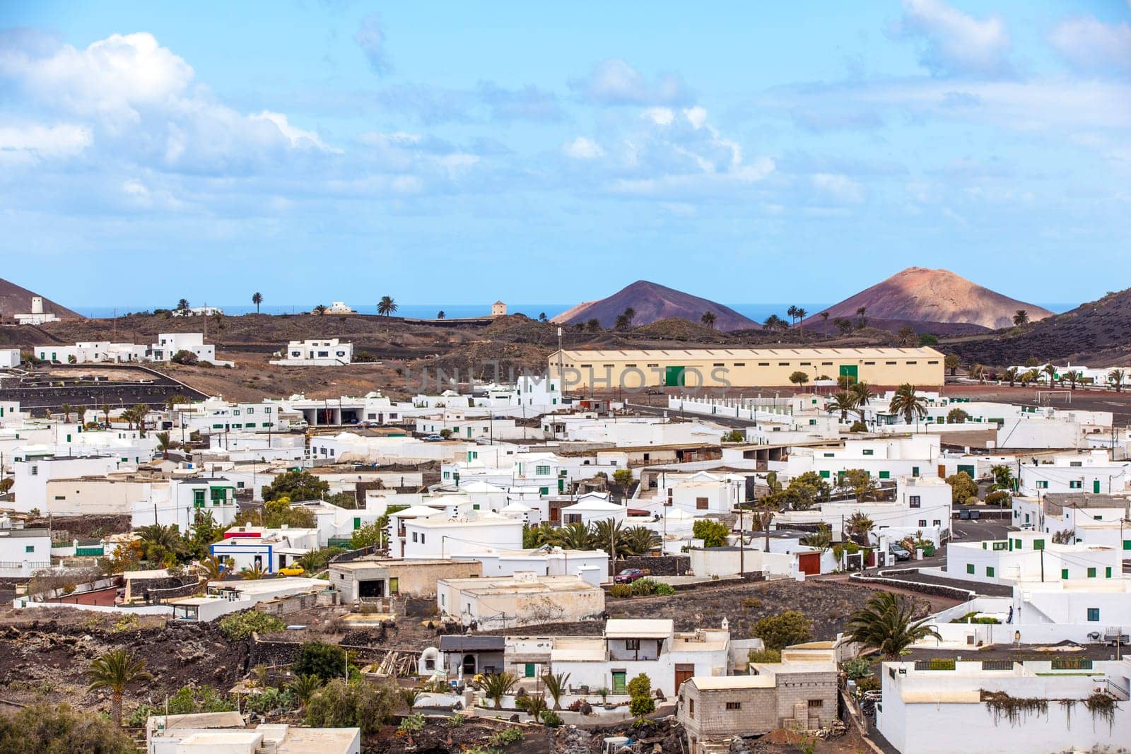 Village Uga on Canary Island Lanzarote, Spain