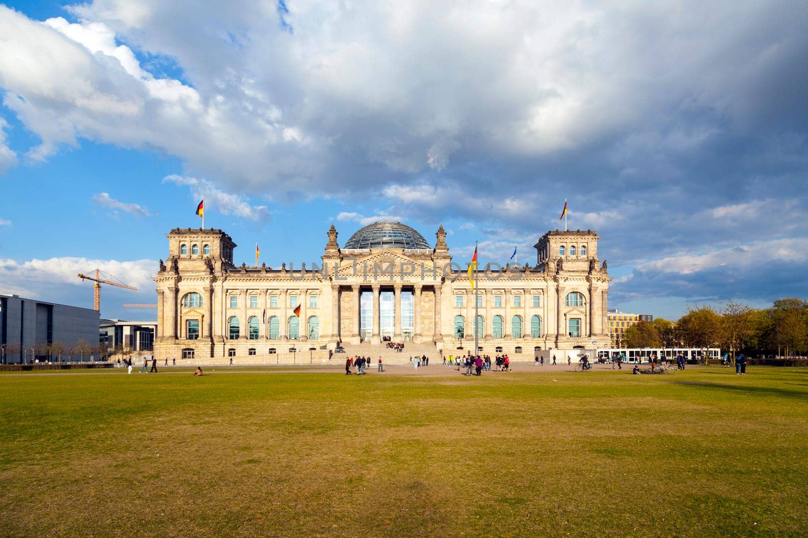 Reichstag in Berlin, the german parliament