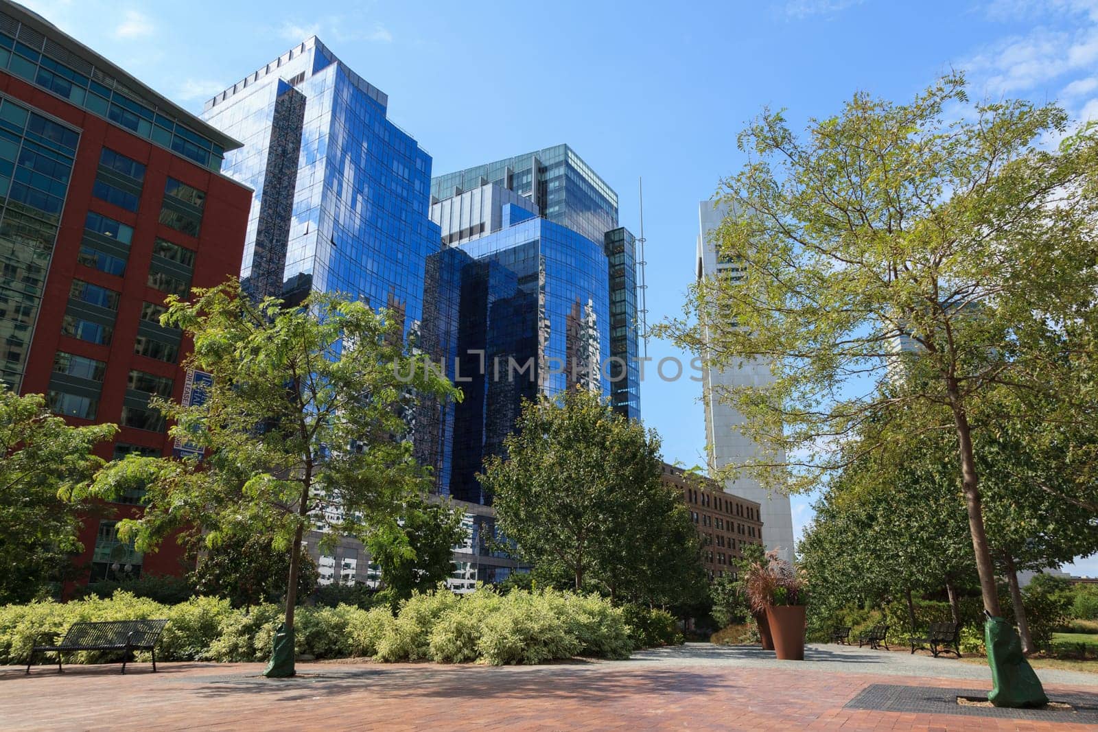 The financial district of Boston, Massachusetts - USA