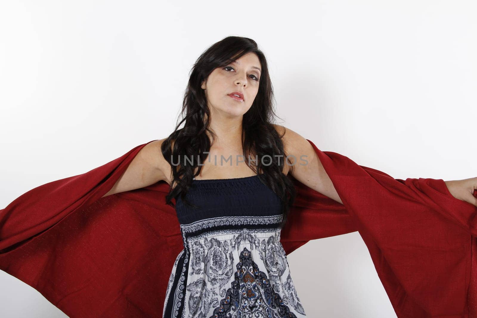 Pretty girl in a dress