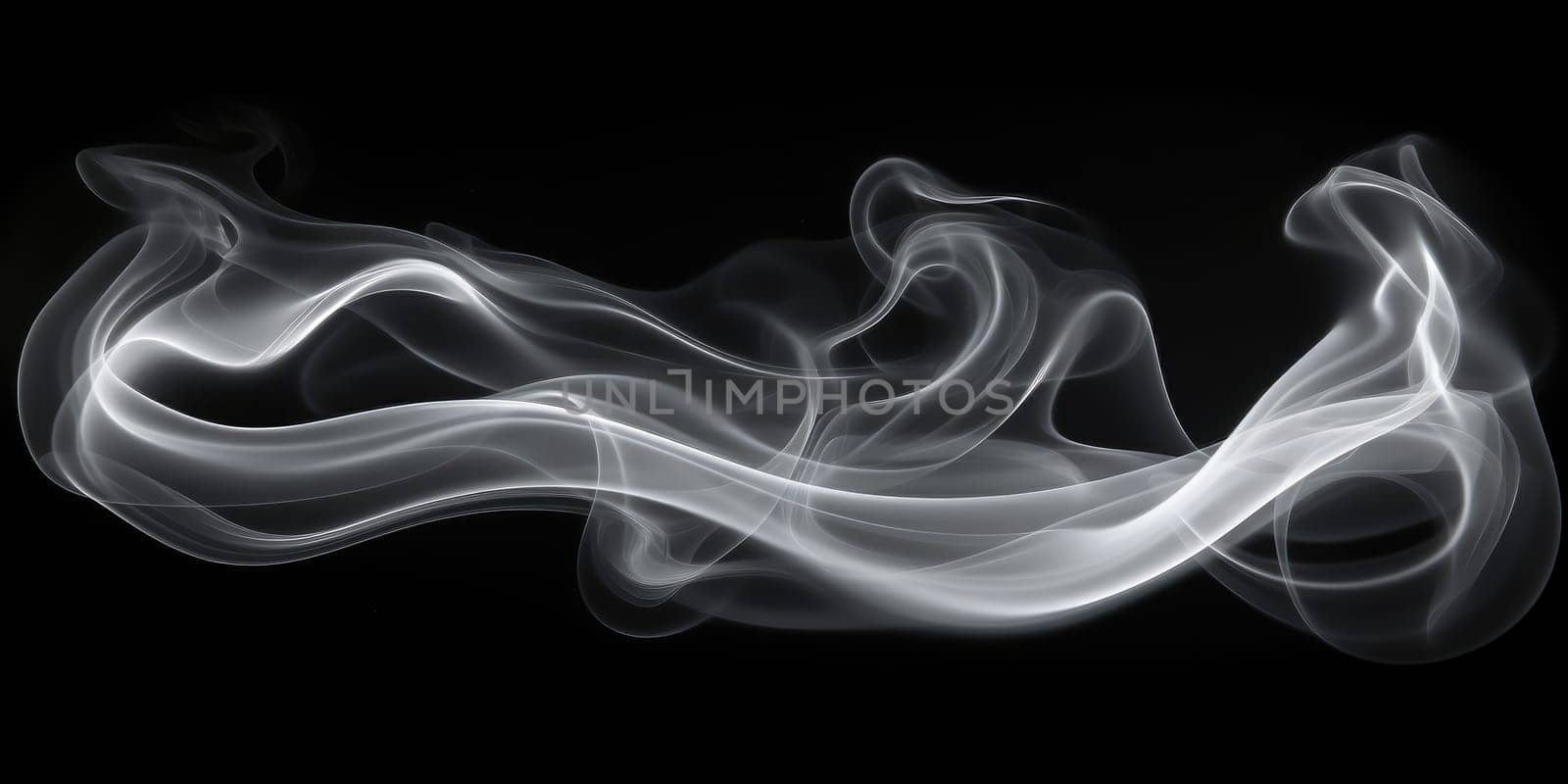 Abstract smoke on background. Generative AI.