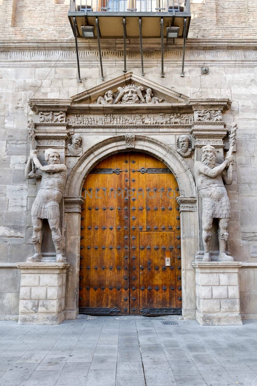Morata or Moon Palace, now the seat of the Court in Aragon, Zaragoza, Spain