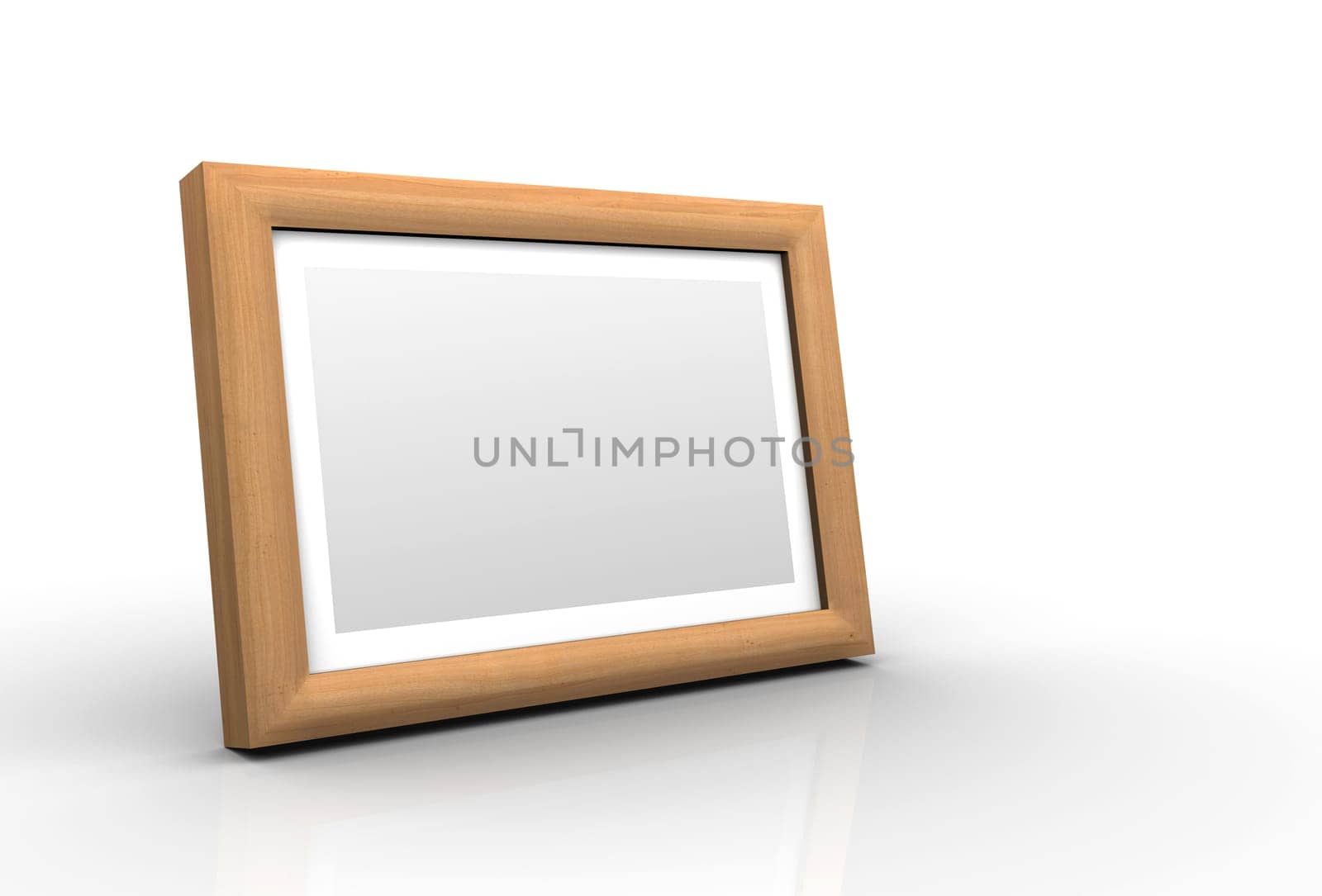 3D Wooden Picture Frame - Poplar