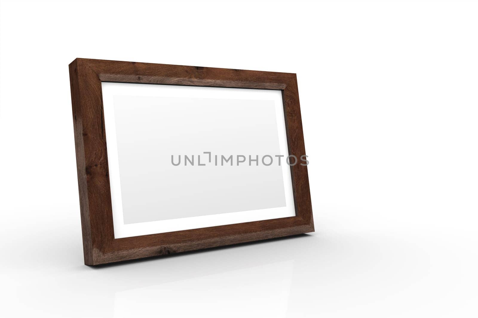 3D Wooden Picture Frame - Old Oak