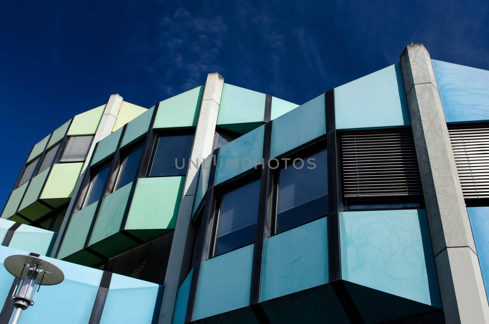 Building with modern futuristic architecture