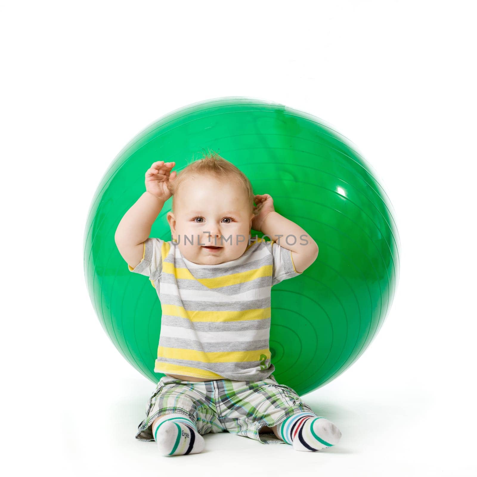 baby boy isolated