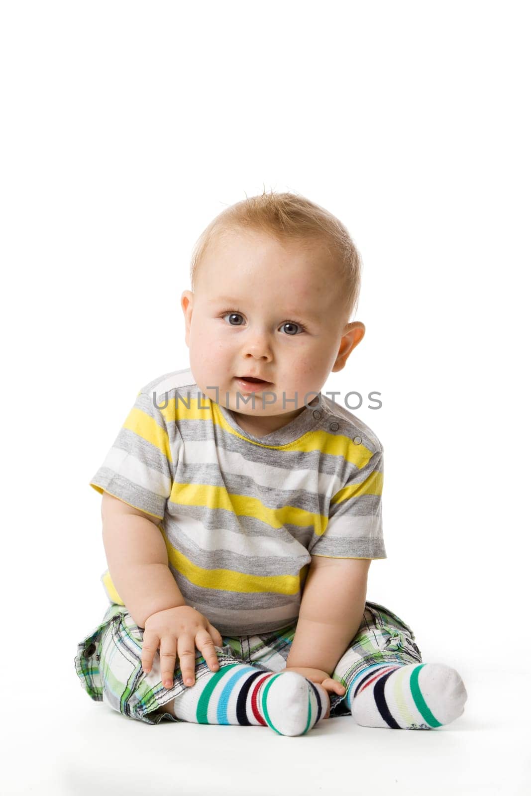 baby boy isolated