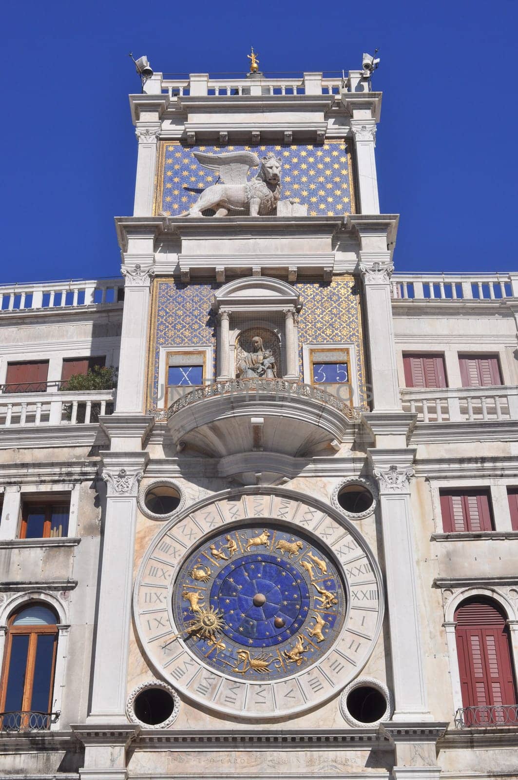 Torre dell Orologio (Clock Tower) in Venice, Italy