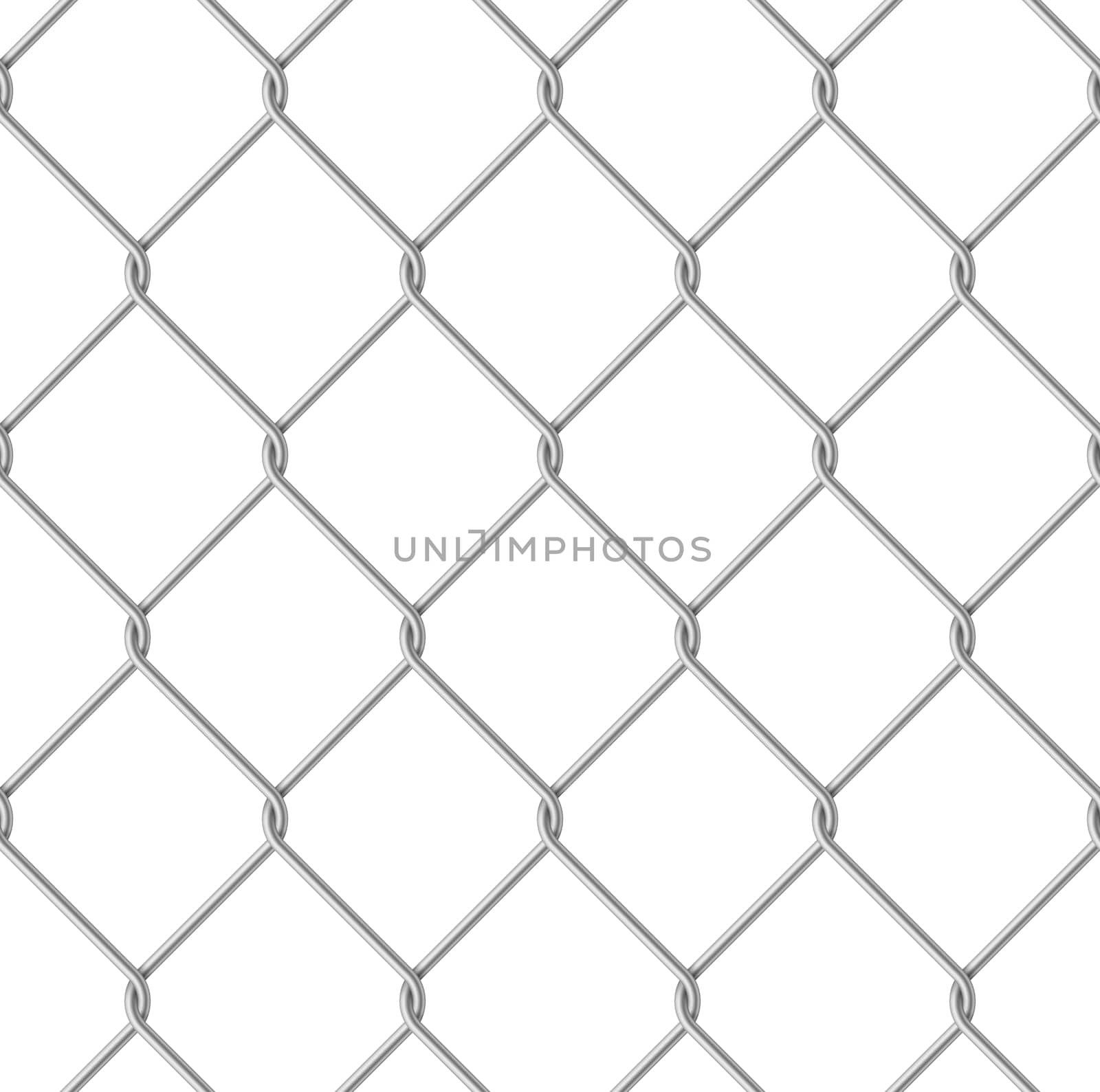Wire Fence Seamless. Illustration on white background for design
