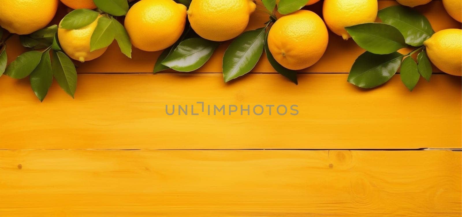 fresh natural yellow food lemon background freshness healthy summer fruit juicy. Generative AI. by Vichizh