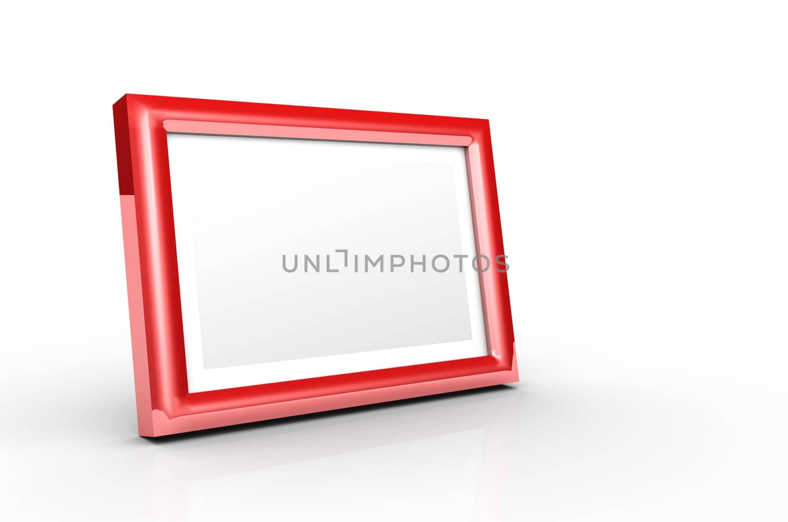 Aluminum Picture Frame Red