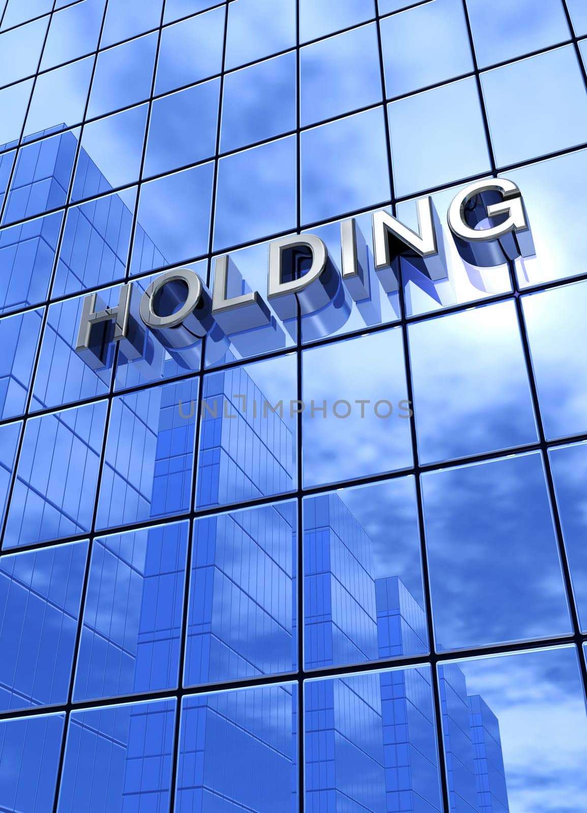 Look up 4 Holding blue