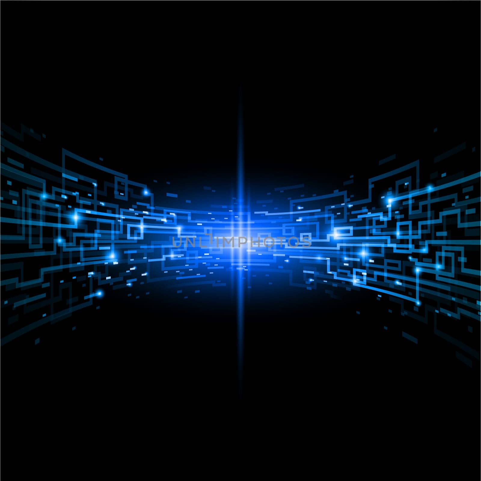 Internet concept, communication, technology-style background. Illustration for design