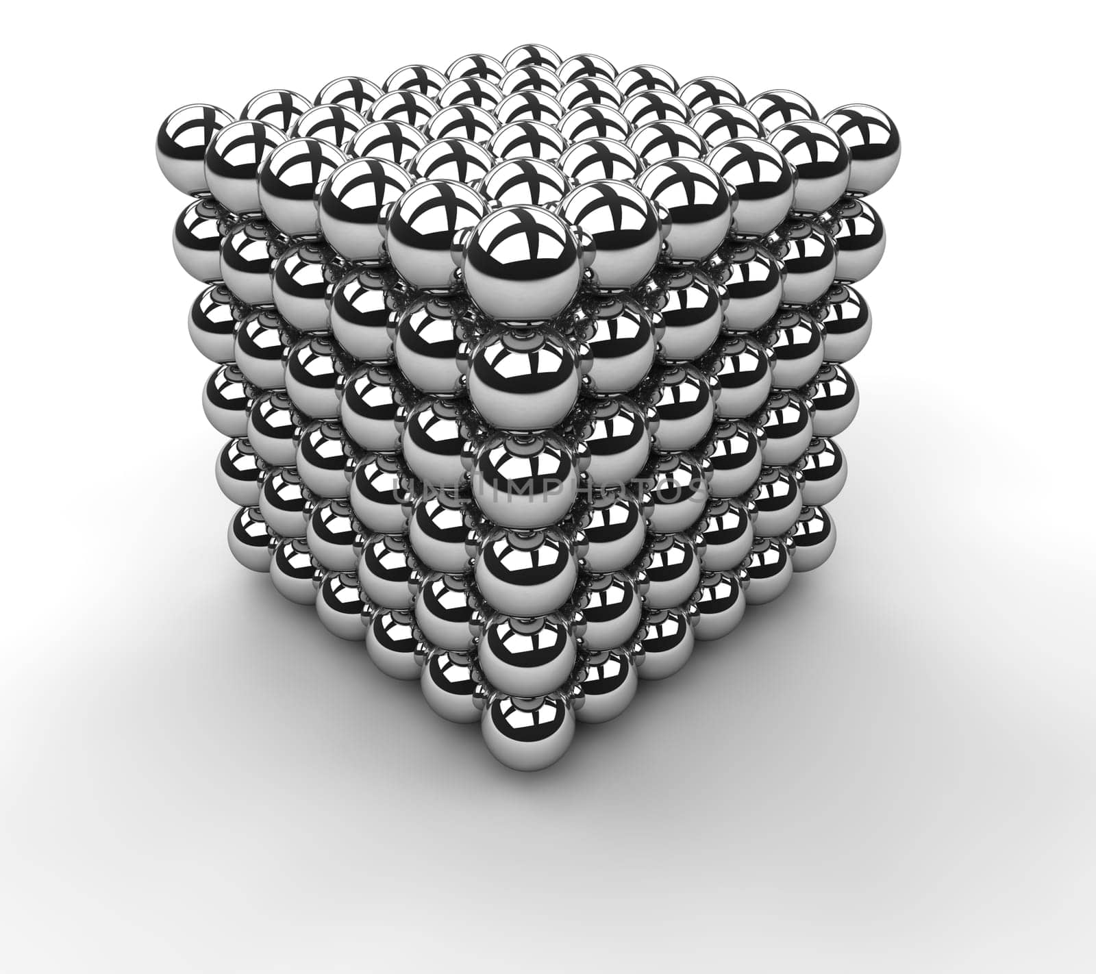 Chrome cube