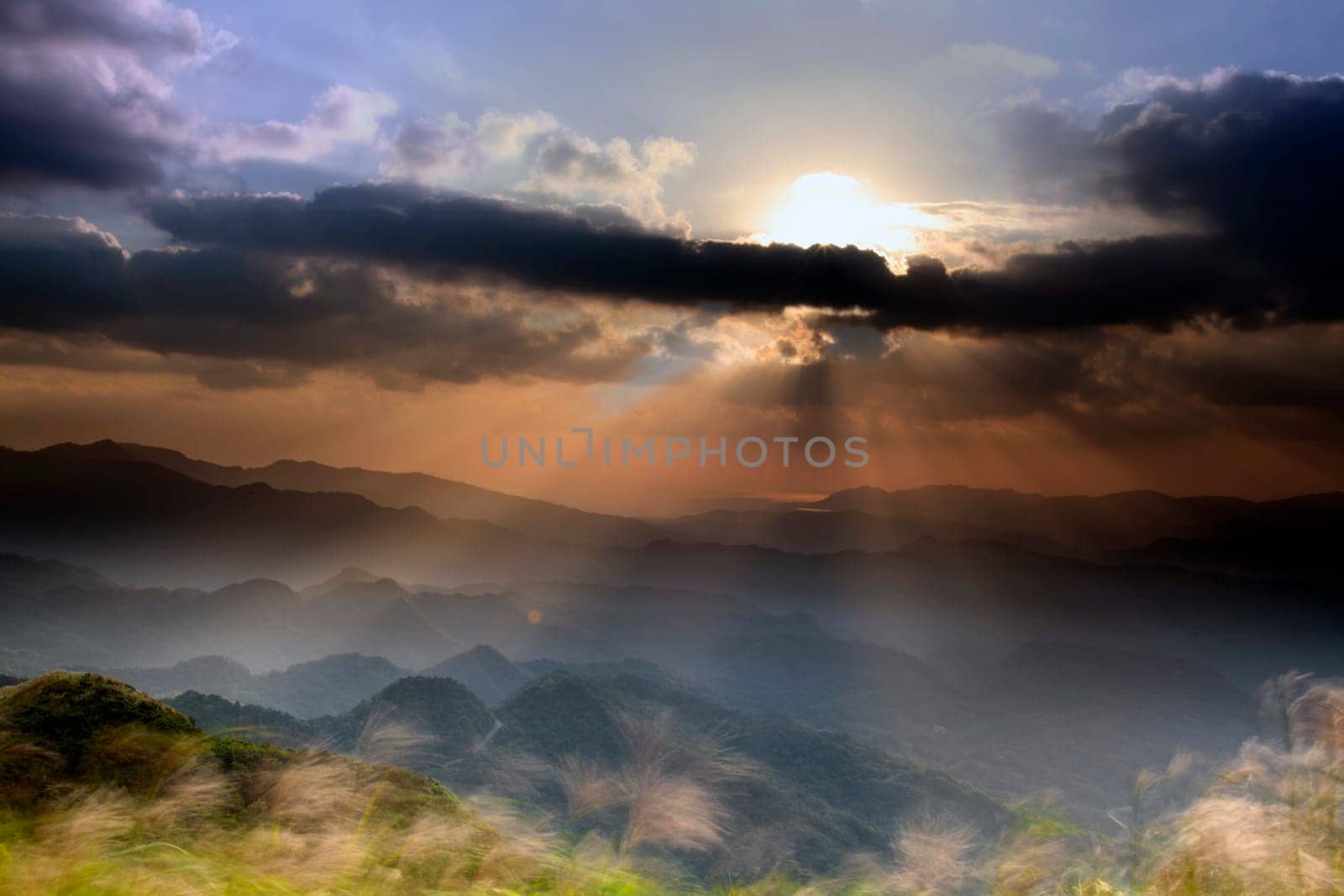 Fifth Mountain Sunrise, the new Taipei, Taiwan for adv or others purpose use