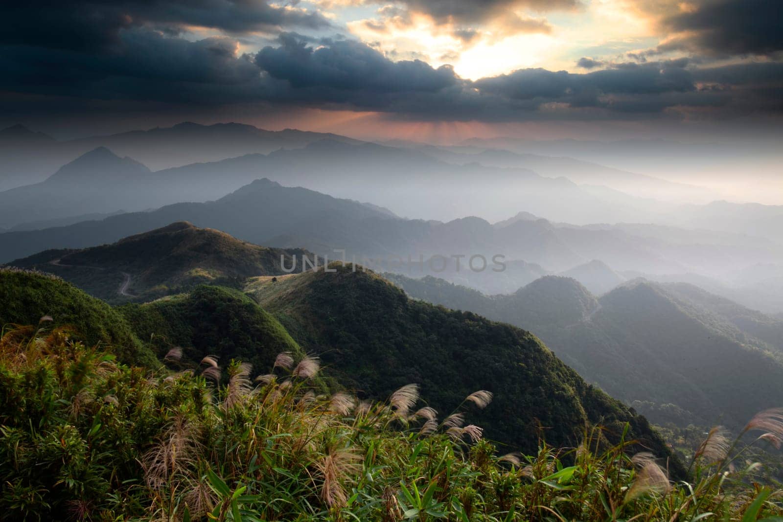 Fifth Mountain Sunrise, the new Taipei, Taiwan for adv or others purpose use