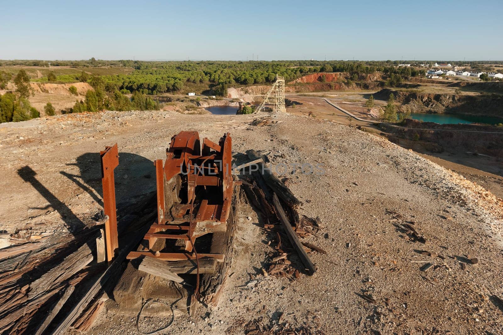 Abandoned mine of Lousal in Grandola, Portugal