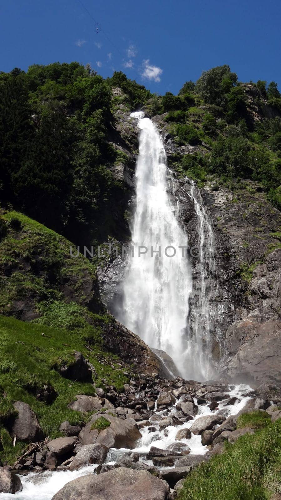The highest waterfall in South Tyrol,Parcines